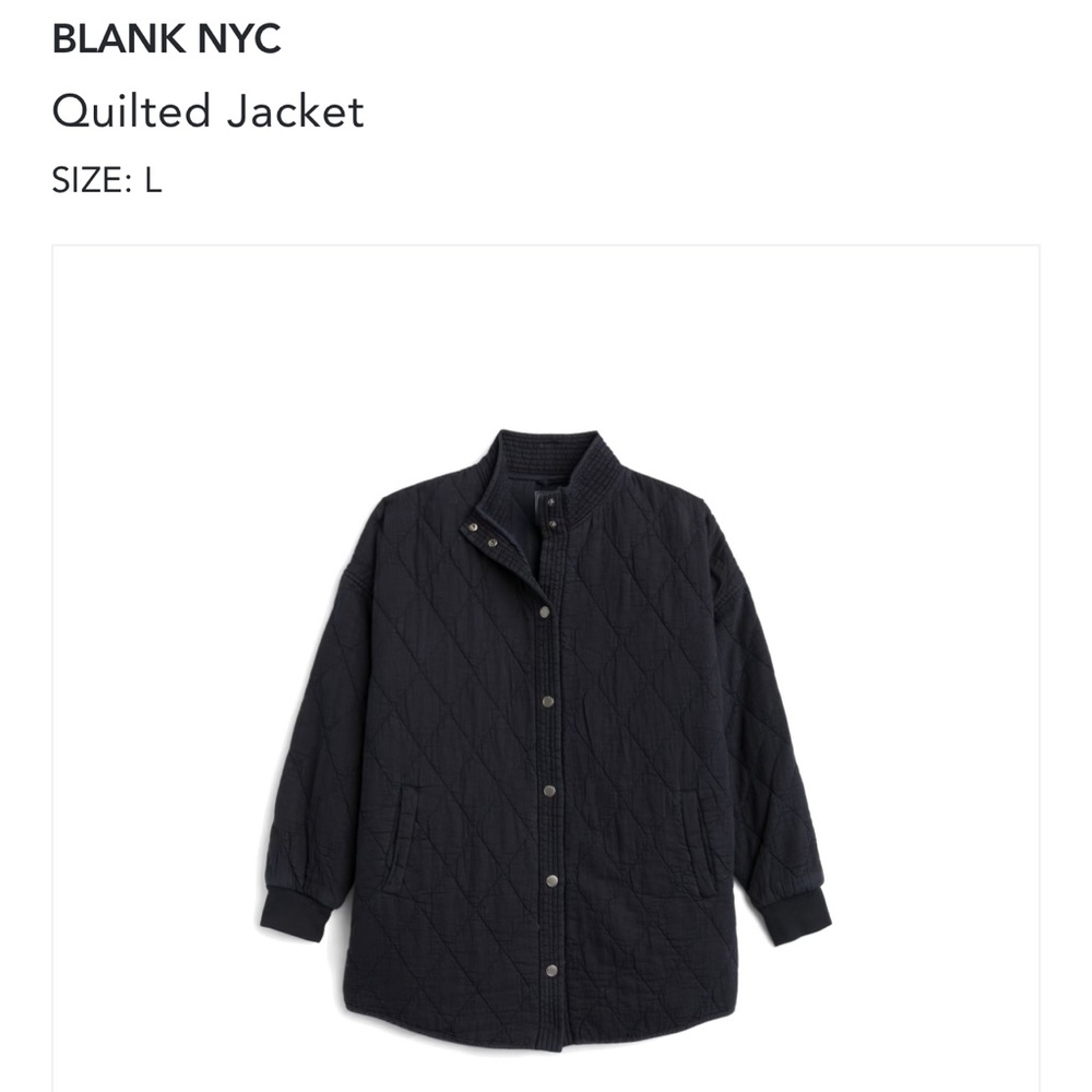 Blank NYC quilted jacket - Stitch Fix